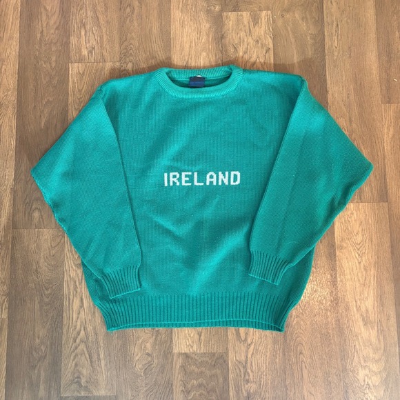 Blarney Castle Other - Vintage 70s 80s Authentic Blarney Castle Ireland Spellout Wool Pullover Sweater